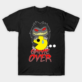 CRITTER PACMAN GAME OVER T-Shirt